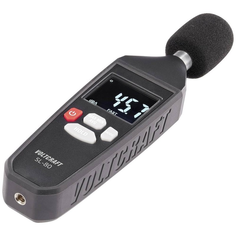 VOLTCRAFT SL-80 Sound Level Meter 30-130 dB 31.5 Hz -