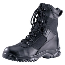 3P MENS 5052 FORCED ENTRY 8" TACTICAL BLACK 6 WATER FRICTION PROOF BOOTS NEW