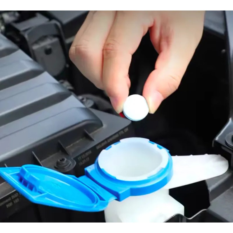 Limpiaparabrisas 50 Pastillas Limpiadoras Rinde 4lts