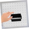 Mikinona 6Sets Pegboard Organizer Bins with Hooks Plastic Storage for