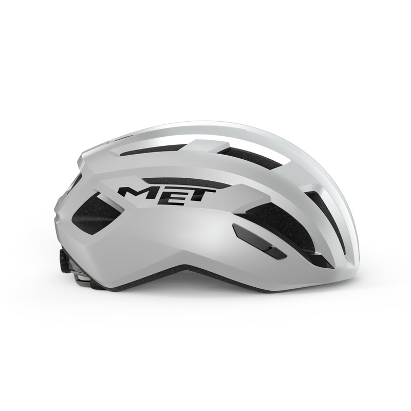 MET Vinci MIPS Unisex Adult Helmet, White Silver, M /