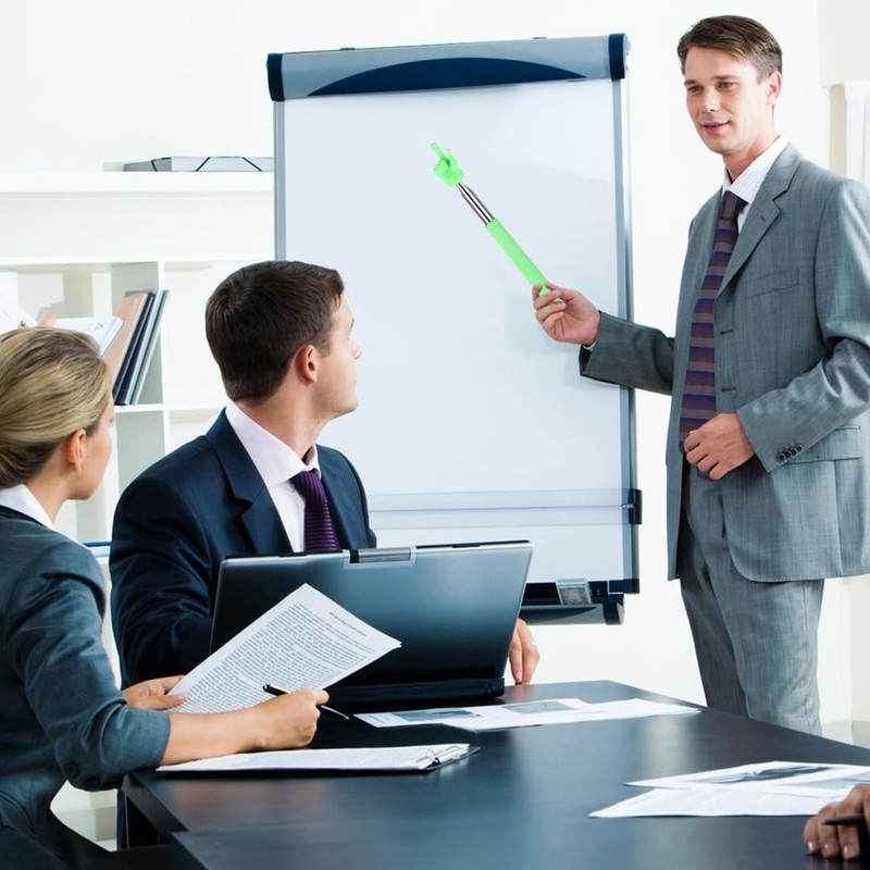 WeddHuis 1 Piece Extendable Pointer Stick Telescopic Teacher Pointer Retractable