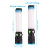 Emergency Light Multifunction Flashlight 8 Lighting Modes Alarm Sound Hook