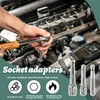 9Pcs for Impact Socket Adapter Set, Socket Extensions Bar 1/2