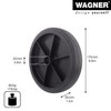 WAGNER 03817501 Solid Disc Wheel Diameter 175 x 35 mm