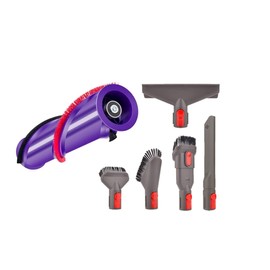 V10 Roller Brush + V10 Attachment Set to Fit Dyson V10 Cordless Stick Vacuum Cleaners.