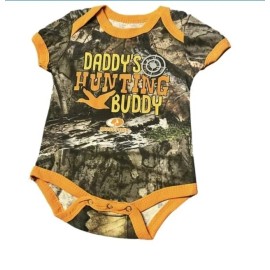 Mossy Oak Baby Boys Hunter Creeper, 2-Piece, Multicolor Size 6-9M