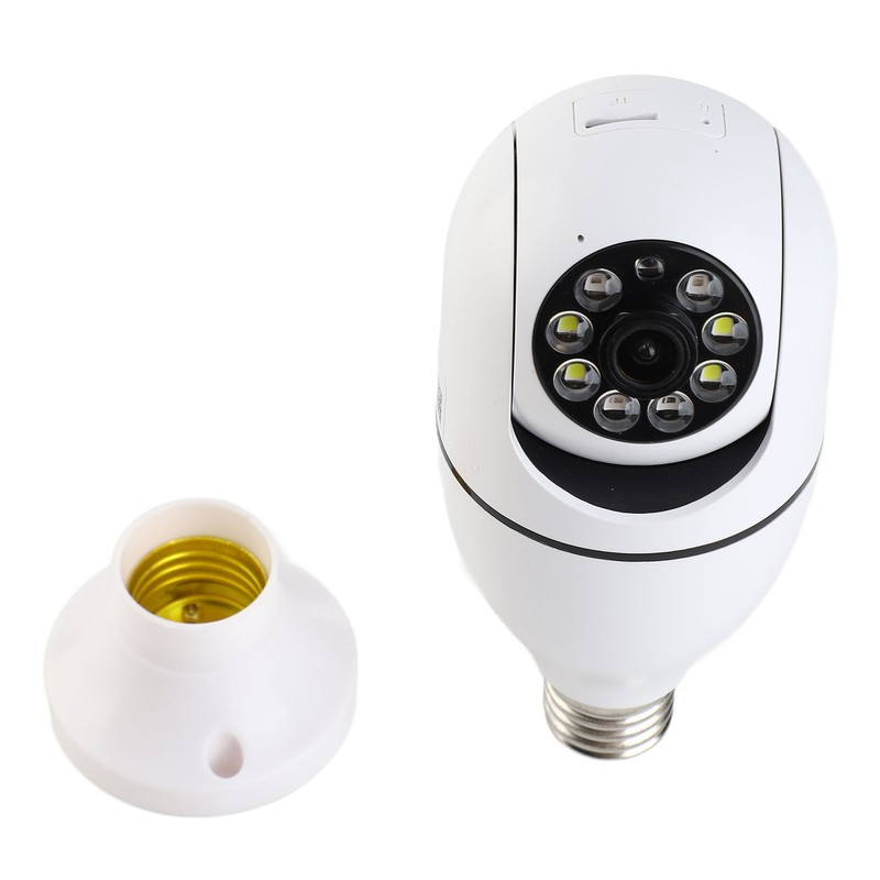 WiFi Security Camera 1080P 360 Degree Panoramic Viewing Wireless Two