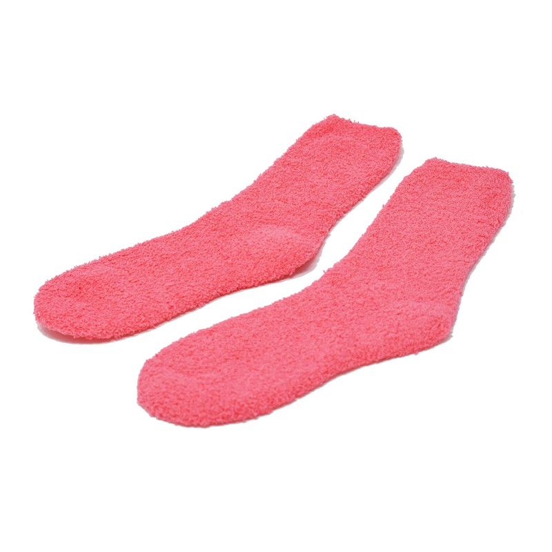 ARAD Premium Soft Warm Microfiber Fuzzy Socks, Pink