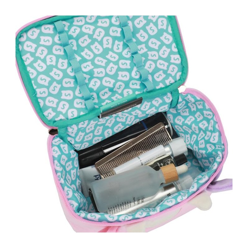 Bioworld Squishmallows Patty the Cow Travel Beauty Case