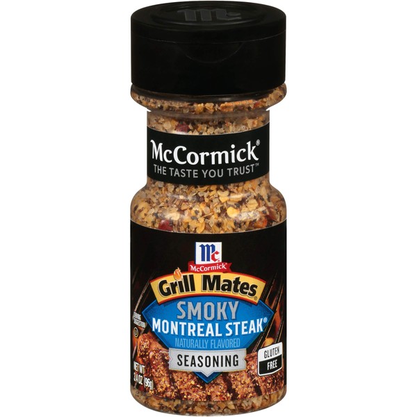 McCormick Grill Mates Smoky Montreal condimento para bistec, 3.4 oz