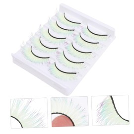 Baluue 5 Pairs Lashes Eyelash Extensions False Eyelash Fake Eyelashes Natural Look False Lashes Fake Eyelash for Women Eyelash Extension Supplies Natural Eyelashes Eyelash