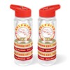 Redcliffe Dolphins NRL Rugby League Tritan Bottle with Rubber Bands