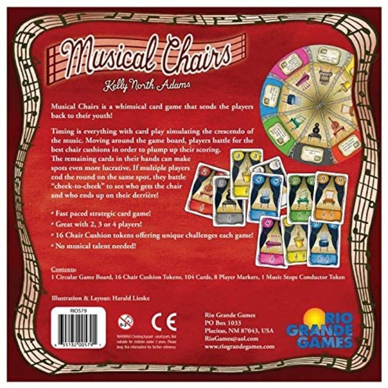 Rio Grande Games Musical Chairs