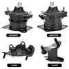 6PCS Engine Motor Mount Set Compatible with Honda Accord 3.0L