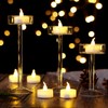 AGPTEK Battery Operated Tea Lights, Fameless Lot 24 Led Candles