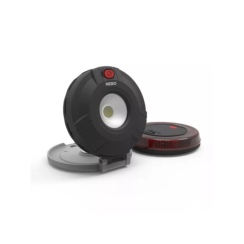 NEBO TWIN PUCKS 160 LUMEN MAGNETIC TASK LIGHT & EMERGENCY