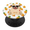 Funny Cute Tattoo Pug Sunglasses gifts - Pineapple Pattern