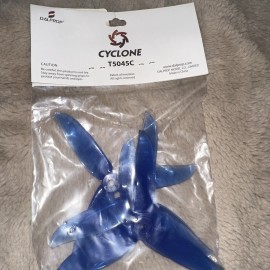 For Blade Dalprop Cyclone T5045C 5Inch 3Blade Propeller CW CCW Prop For Racing Drone Blue