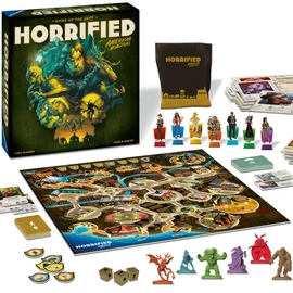 Ravensburger Horrified Games - American Monsters - Strategy Board Game - Boost Critical Thinking & Teamwork - Cooperative Gameplay - Unique Monster Challenges - 1 to 5 Players - Adults & Kids 10+