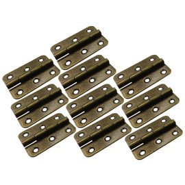 LBY Swing Hinge 2-Inch Imitation Ancient Small Hinge Bronze Colour Pack of 10