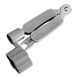 esahpss 3 in 1 Guitar String Winder Cutter and Bridge Pin Puller, Guitar Repair Tool Functional (3.93IN,Gray)