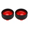 HDBUBALUS ABS Visor Style Turn Signal Lens Indicator Light Bezels