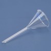 Labasics 2-Pack Glass Heavy Wall Funnel Borosilicate Glass Funnel, Short