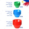 MULTISIZE 30 Pcs Puto Molder Filipino (10 Small / 10