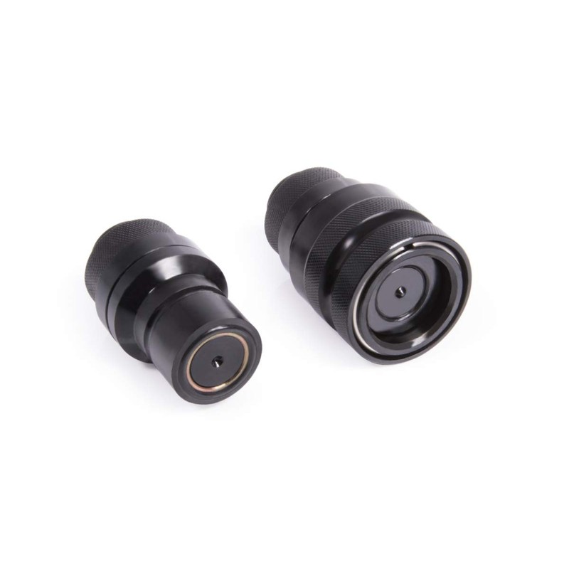 Alphacool Eiszapfen G1/4" M-M Quick Release Coupling Set, Deep Black