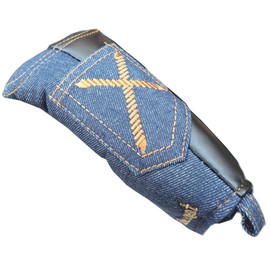 Denim Golf Putter Cover Pin Type For