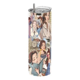 Termo Skinny Café 20 Oz - Bella Bestia Beauty Beast #45
