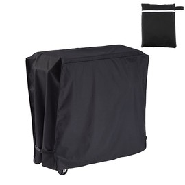 FLR Black Cooler Cover Universal Waterproof Durable Rolling Cooler Patio Cooler Cover Protection for Outdoor Beverage Cart Rolling Ice Chest Party Cooler