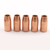 WeldingCity 5-pk Heavy Duty Gas Nozzle 199618 (Copper, 5/8" Bore)
