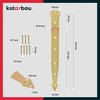 KOTARBAU® Set of 2 Throwing Hinges 300 mm Door Hinge