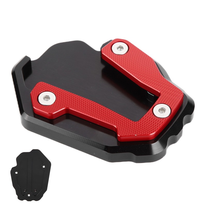 Motorcycle Kickstand Extension Stand Support Plate Aluminium Alloy Replacement for