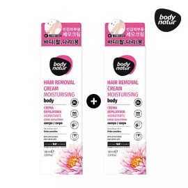 BodyNature 바디네이처 크림 로터스 플라워 2개 [바디네이처 왁스스트립 맨 (바디용)] Body Nature Cream Lotus Flower 2 Pack [Body Nature Wax Strip for Men (Body Use)]