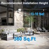 Juyace 60W Led Outdoor Wall Park Flood Light Modern Exterior