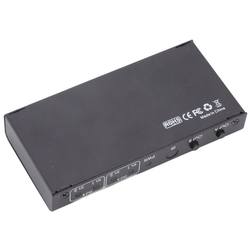 HD Multimedia Interface Switcher 2 in 2 Out 4K 30Hz