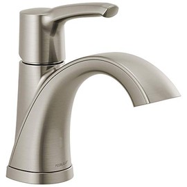 Peerless P1535LF-BN-LPU Parkwood Handle Lavatory Faucet Single Hole, Brushed Nickel
