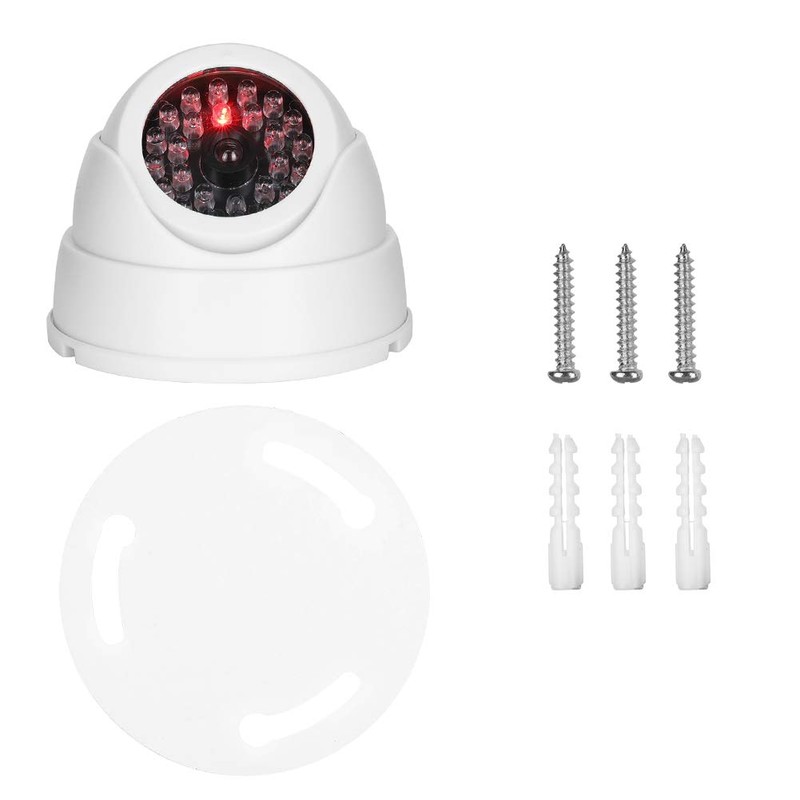Security Surveillance Camera, Wireless Indoor Outdoor Dome Simulated Surveillance Camera