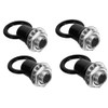 4Pcs Black Light Fixture Hooks Ring Nuts,Eye Nuts Lamp Nuts