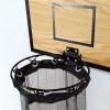 Fury Strike Basketball Laundry Hamper With Hoop Large Black Design