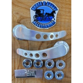 United Pacific Billet Door Handle Kit universal pickup truck rat rod ford Chevy Mopar 24039