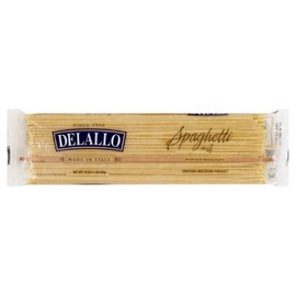 DeLallo Spaghetti, Bag, 1-pounds (Pack of8)