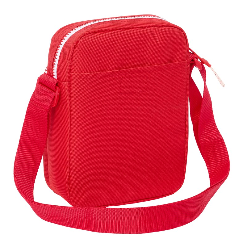 Safta Unisex Children's M672-612465672 Shoulder Bag with Outer Pocket, Red,
