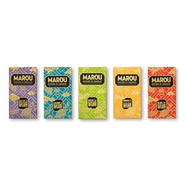 Marou Origins 5 Pack Full Size Bars | Five Vietnam Single Origin Bars, Dairy Free, Gluten Free, Soy Free | 5 x 80g Full Size Bars