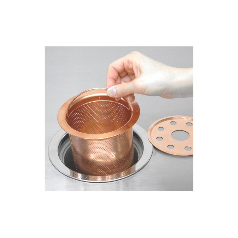 Copper Ion Power Antibacterial Power Deep Copper Basket (with lid