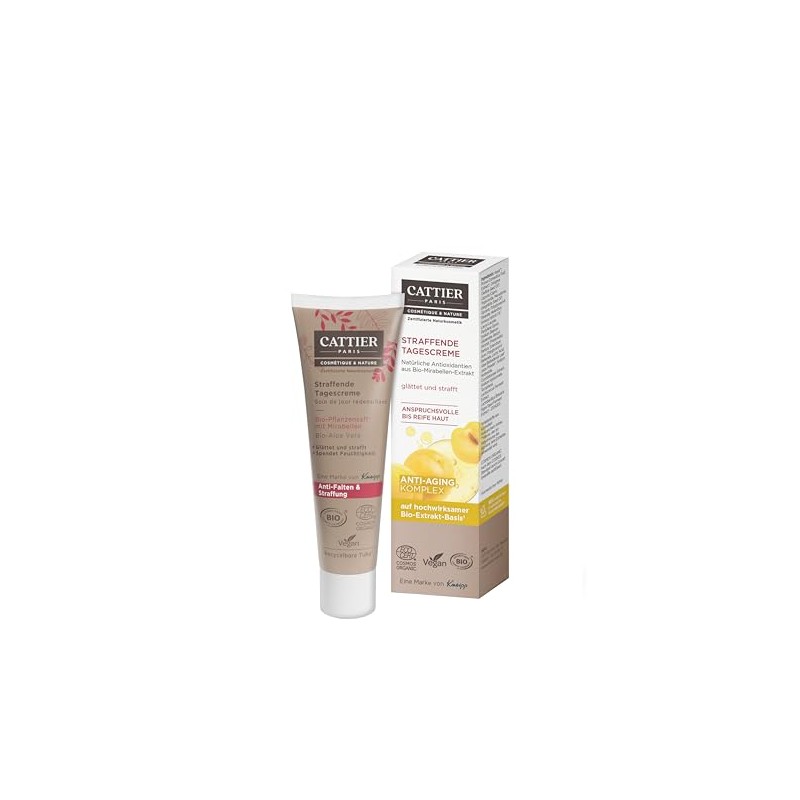 CATTIER Paris Firming Day Cream - Certified Natural Cosmetics -