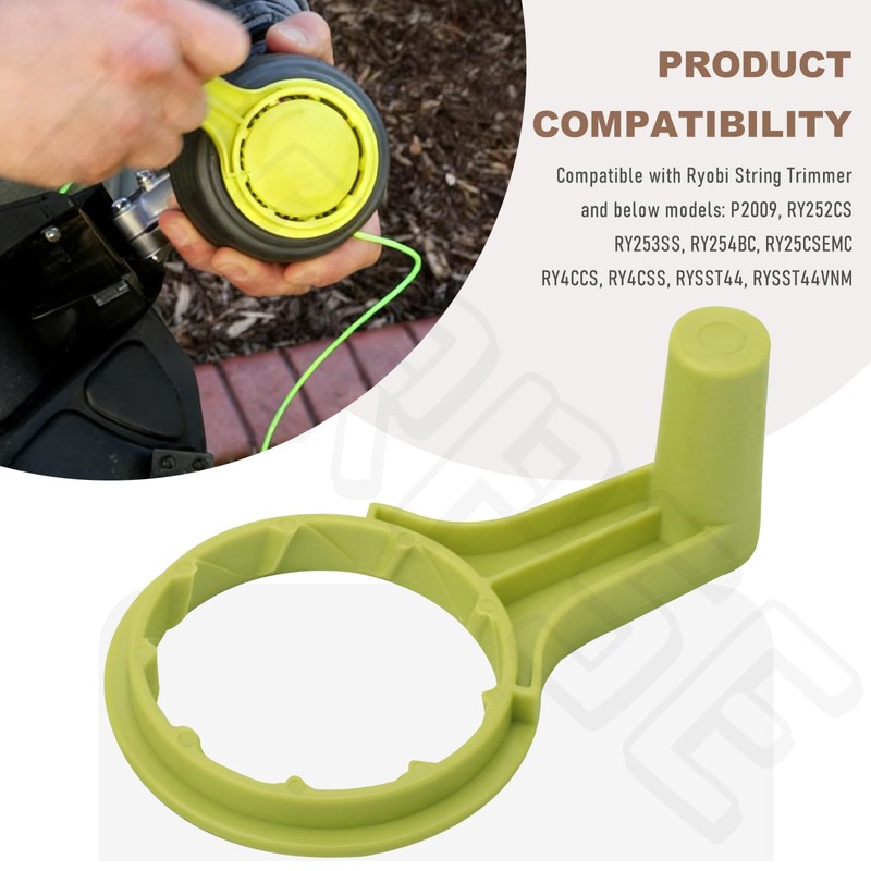 BERPSE 312283001 String Trimmer Handle/Crank Handle Assy for Ryobi Homelite